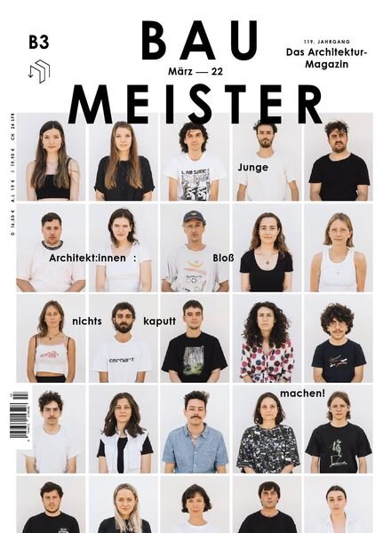 Baumeister – Marz 2022 Cover