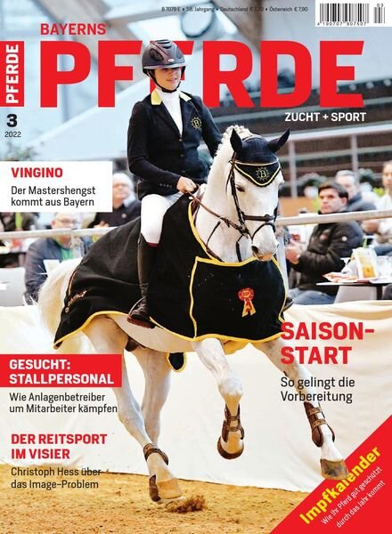 Bayerns Pferde – Marz 2022 Cover