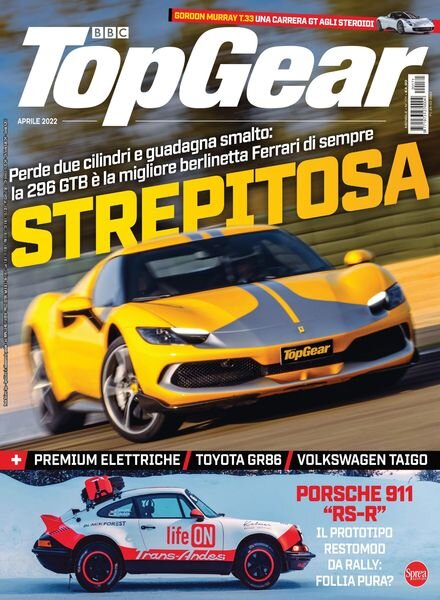 BBC Top Gear Italia – aprile 2022 Cover