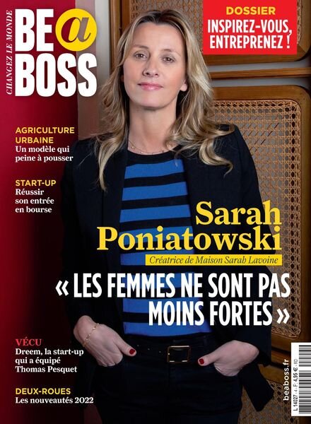 Be a Boss – Mars-Avril 2022 Cover