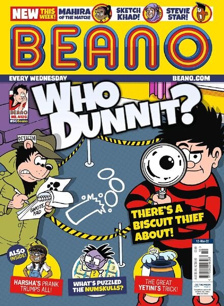 Beano – 12 March 2022 Cover