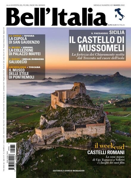 Bell’Italia – Marzo 2022 Cover