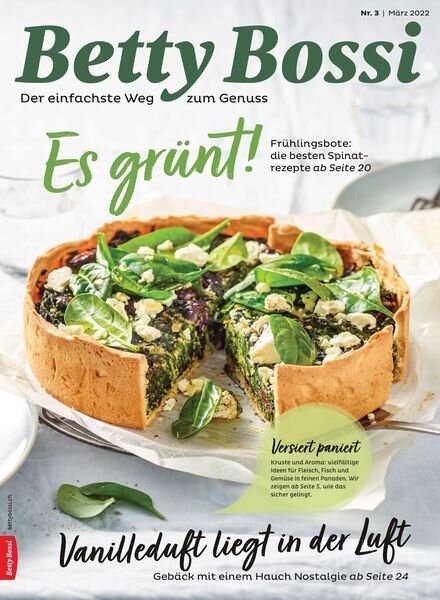 Betty Bossi – Marz 2022 Cover