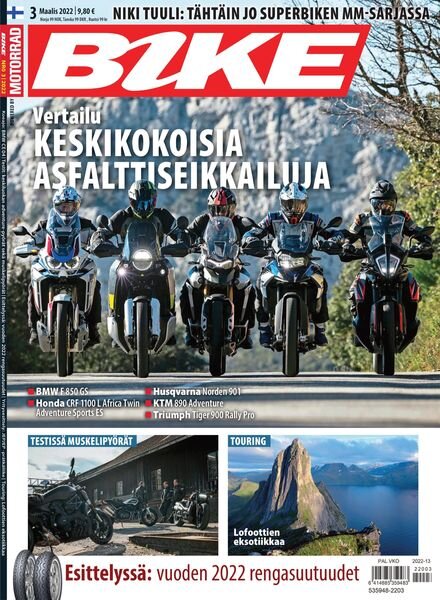 Bike Finland – maaliskuu 2022 Cover