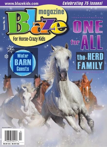 Blaze Magazine – Winter 2022 Cover