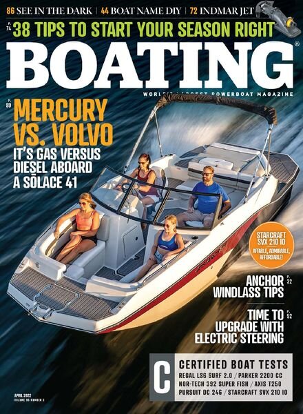 Boating – April 2022 Cover