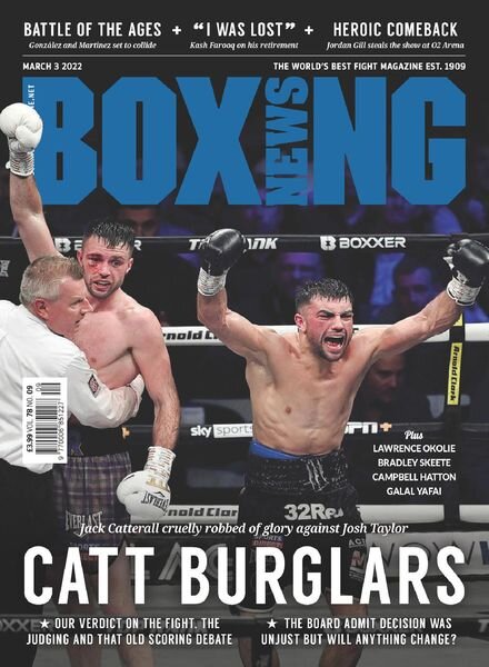 Boxing News – March 03 2022 Cover