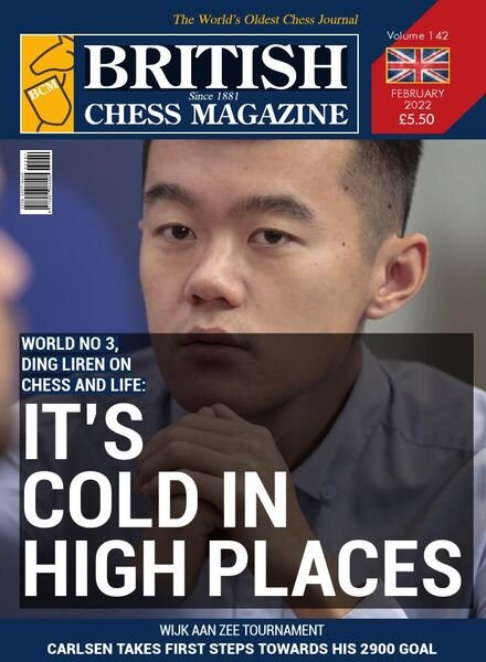 British Chess Magazine – February 2022 Cover