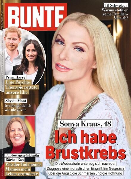 BUNTE – 17 Februar 2022 Cover