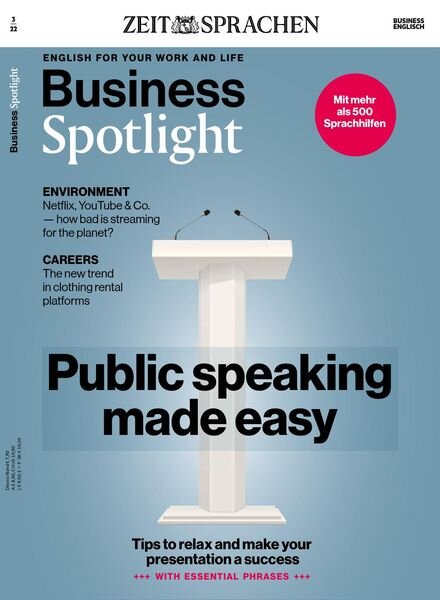 Business Spotlight – Marz 2022 Cover
