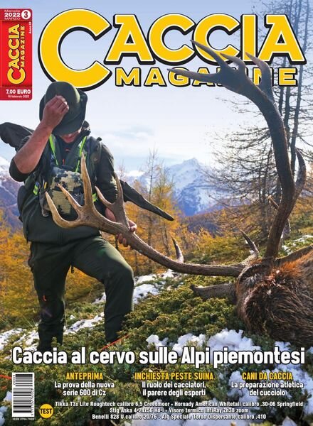 Caccia Magazine – Marzo 2022 Cover
