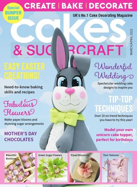 Cakes & Sugarcraft – March-April 2022 Cover