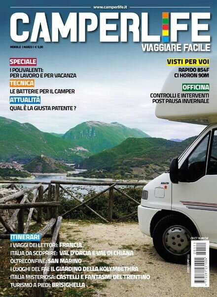 Camper Life – Marzo 2022 Cover