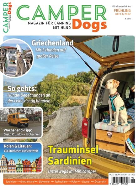 CamperDogs – Marz 2022 Cover