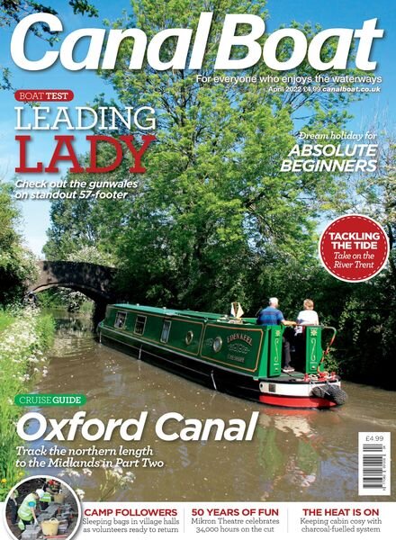 Canal Boat – April 2022 Cover