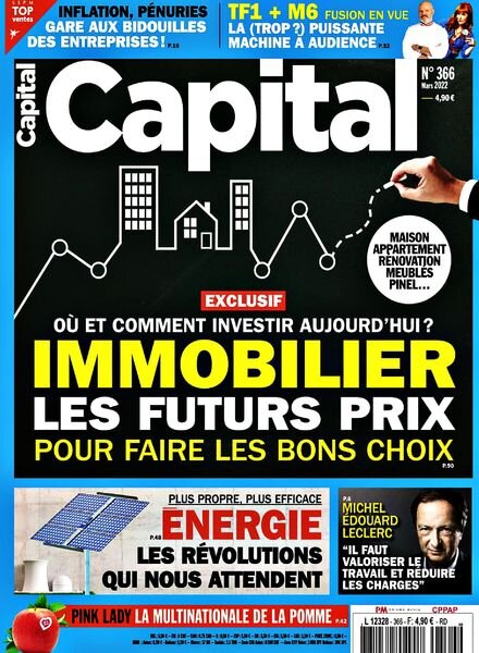 Capital France – Mars 2022 Cover