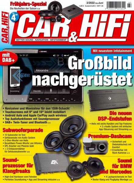 Car & Hifi – Mai 2022 Cover
