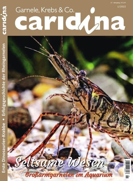Caridina – Nr 1 2022 Cover