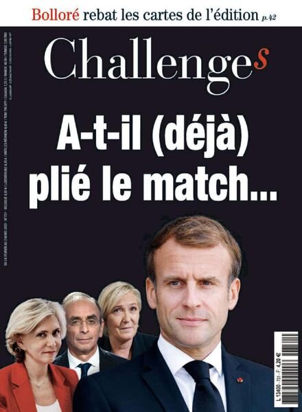 Challenges – 24 Fevrier 2022 Cover
