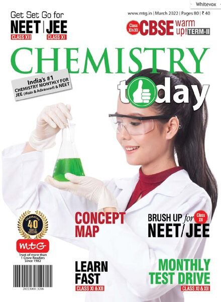 Chemistry Today – March 2022 Cover
