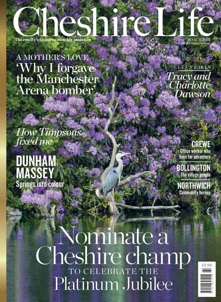 Cheshire Life – March 2022 Cover