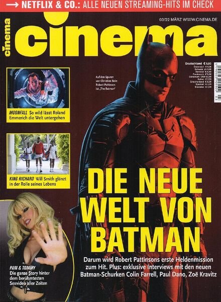 Cinema Germany – Marz 2022 Cover