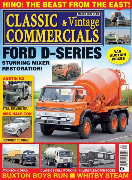 Classic & Vintage Commercials – March 2022 Cover