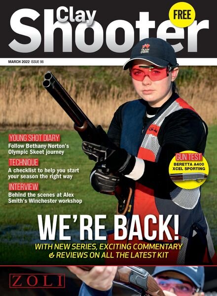 Clay Shooter – March 2022 Cover