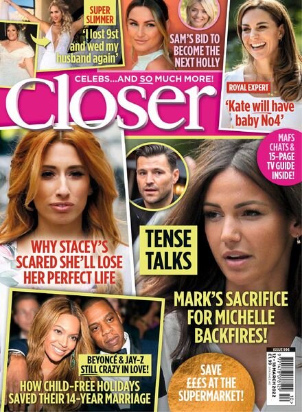 Closer UK – 16 March 2022 Cover