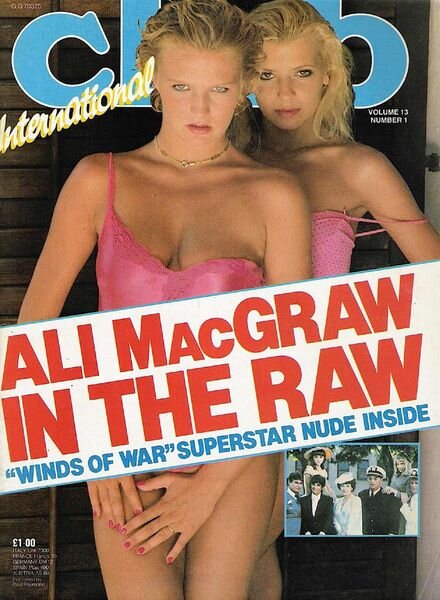 Club International UK – Vol 13 N 01 Cover