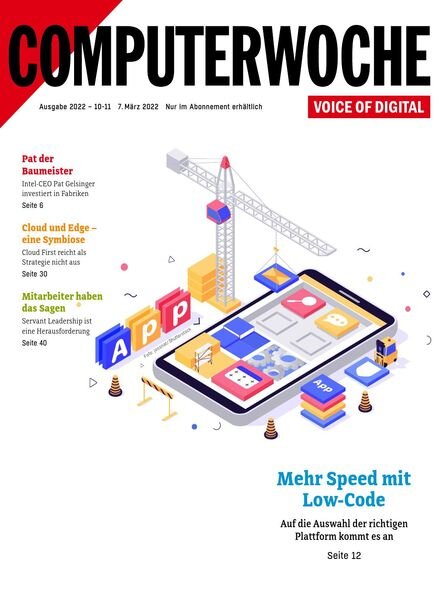 Computerwoche – 7 Marz 2022 Cover