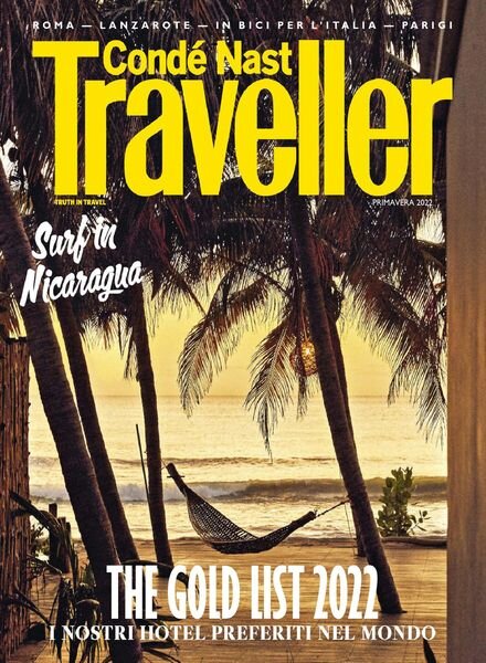 Conde Nast Traveller Italia – marzo 2022 Cover