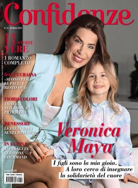 Confidenze – 22 marzo 2022 Cover
