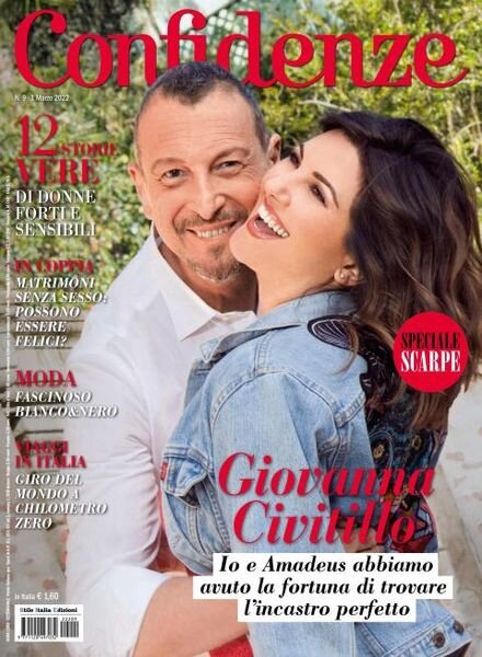 Confidenze – marzo 2022 Cover