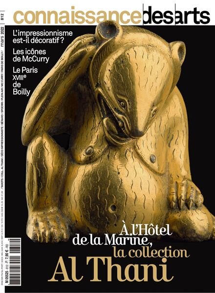 Connaissance des Arts – Mars 2022 Cover