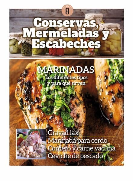 Conservas mermeladas y escabeches – abril 2022 Cover