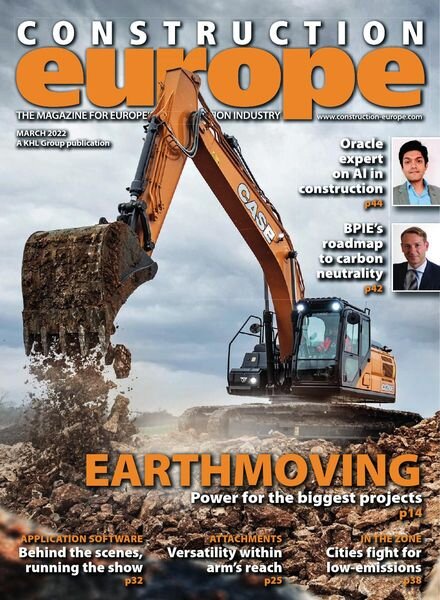 Construction Europe – March 2022 Cover