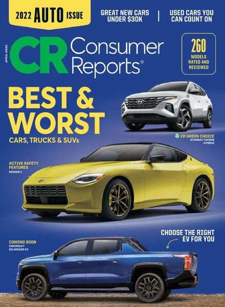 Consumer Reports – April 2022 Cover