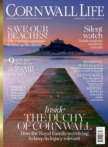 Cornwall Life – March 2022 Cover