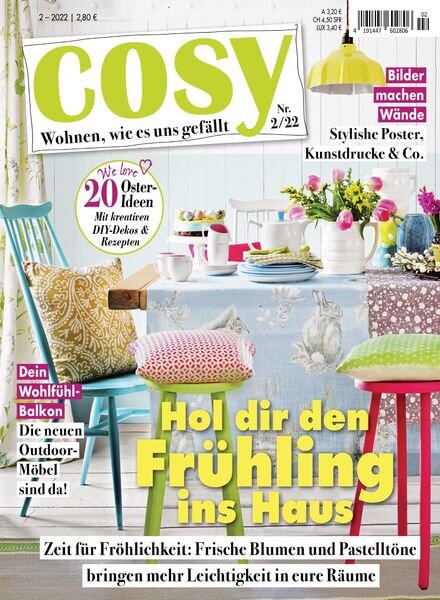 Cosy – Marz 2022 Cover