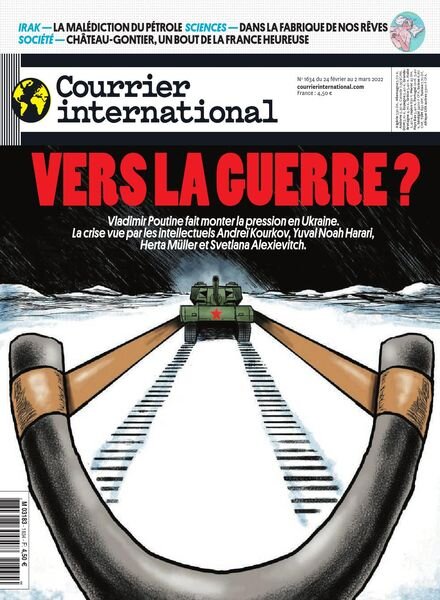 Courrier International – 24 Fevrier 2022 Cover