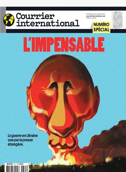 Courrier International – 3 Mars 2022 Cover