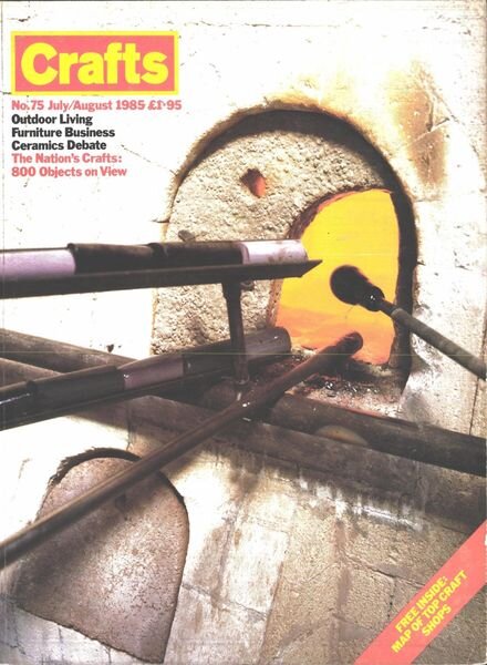 Crafts – July-August 1985 Cover