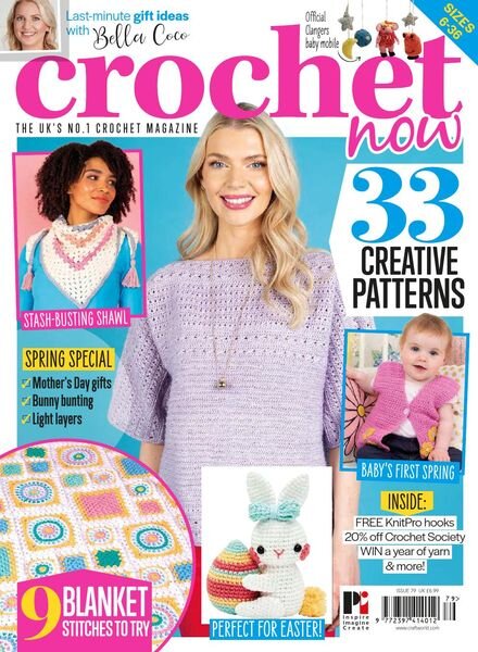 Crochet Now – Issue 79 March 2022 Cover