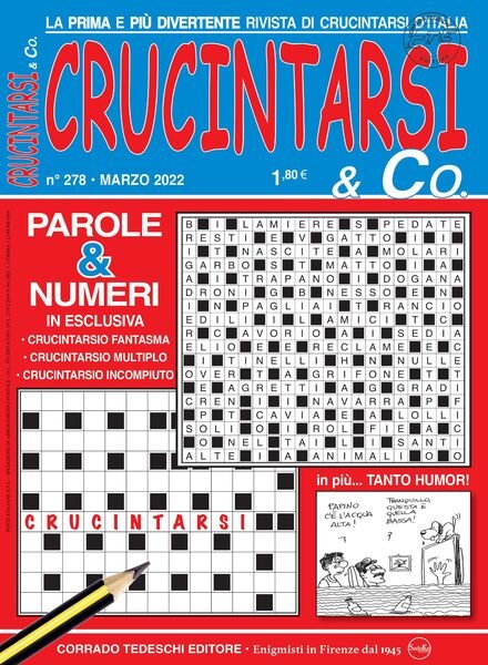 Crucintarsi & Co – marzo 2022 Cover