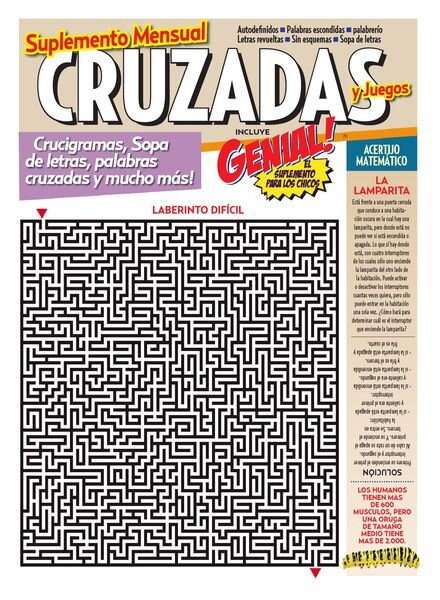 Cruzadas y Genial! – agosto 2022 Cover
