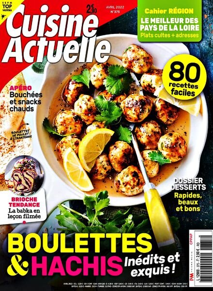 Cuisine Actuelle – Avril 2022 Cover