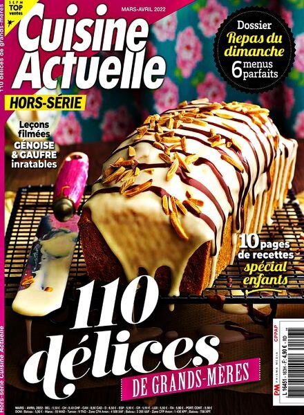 Cuisine Actuelle – Hors-Serie – Mars-Avril 2022 Cover