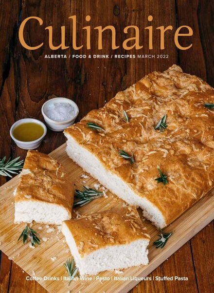 Culinaire Magazine – March 2022 Cover