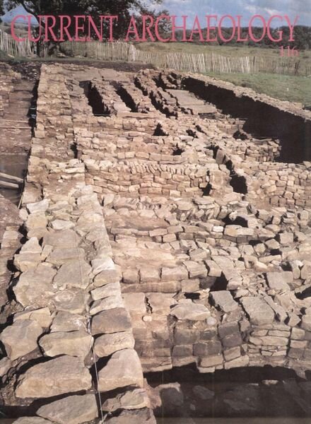 Current Archaeology – Issue 116 Cover